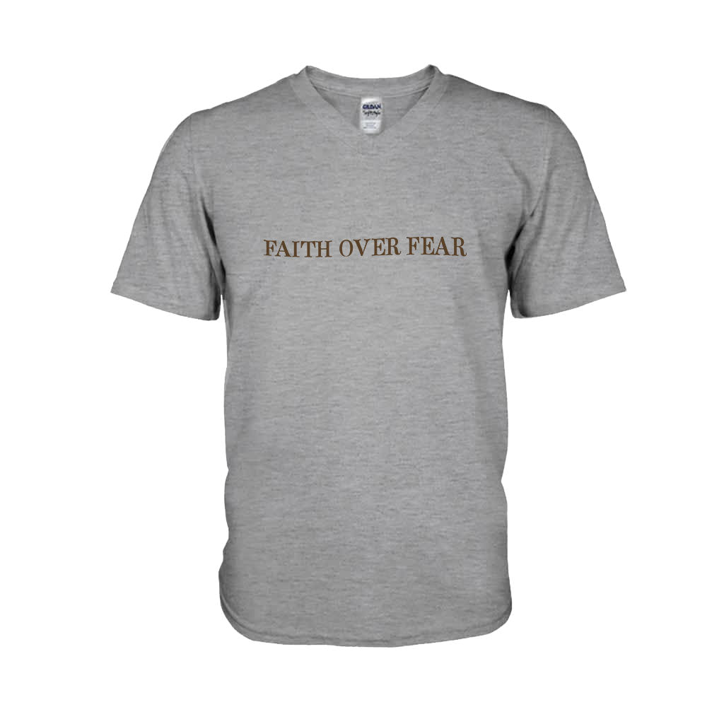 Faith Over Fear Christian T-shirt And Hoodie