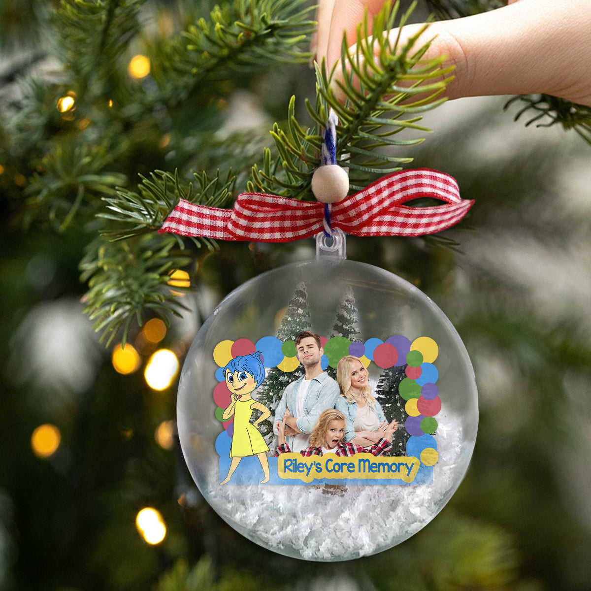 Our Core Memory - Personalized Snow Globe Ornament