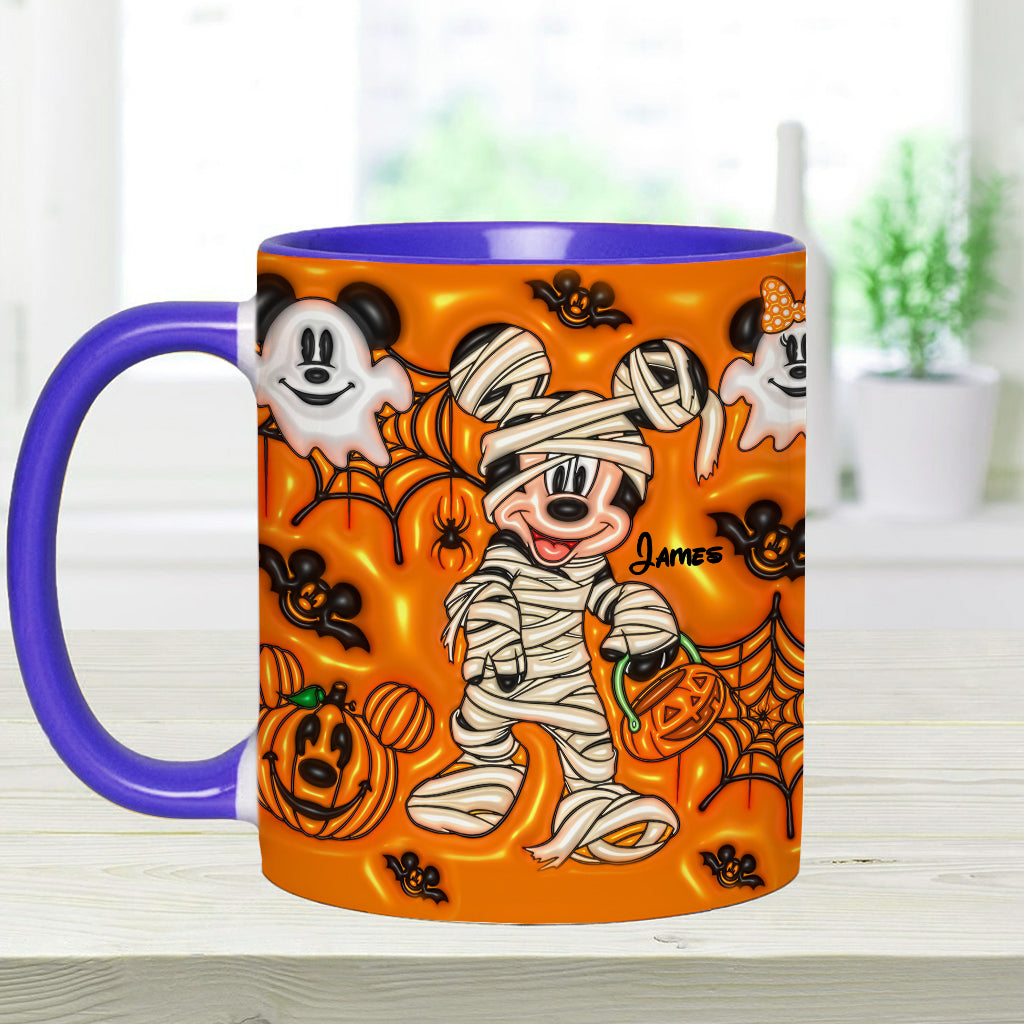 Happy Halloween - Personalized Mouse Accent Mug