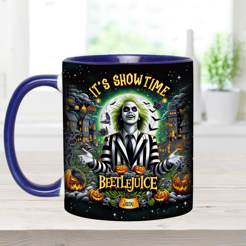 It's Showtime! - Personalized Accent Mug