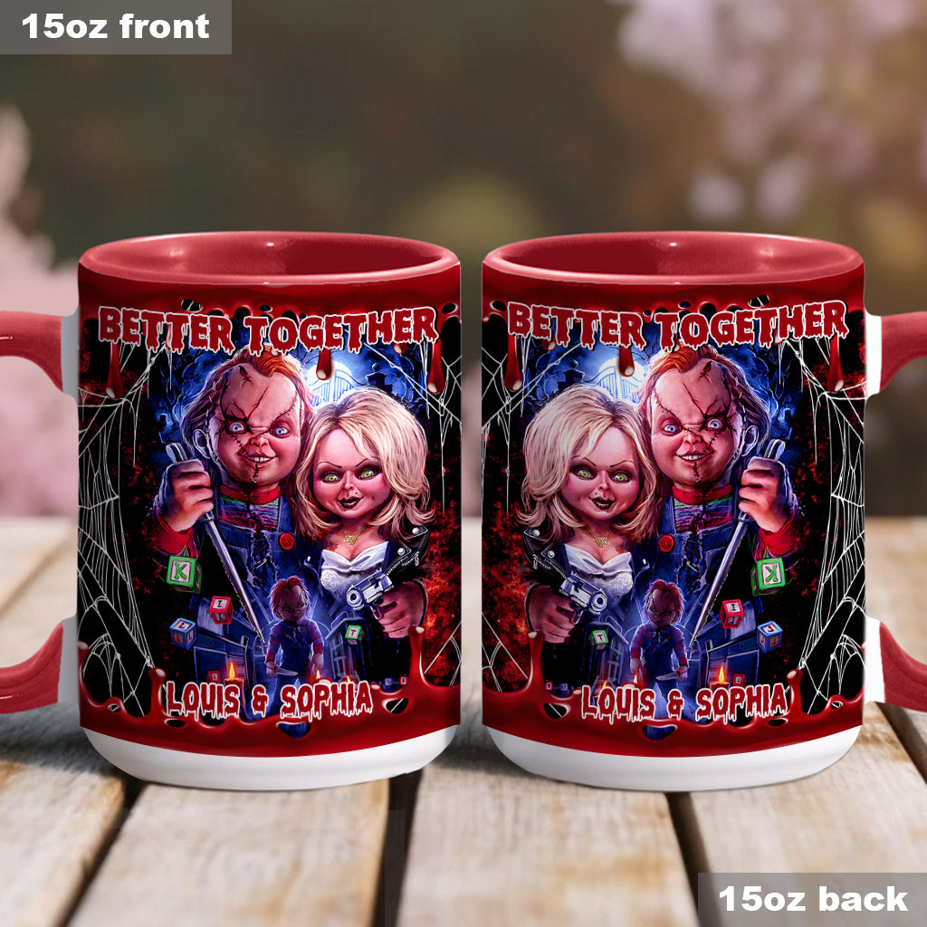 Better Together - Personalized Accent Mug