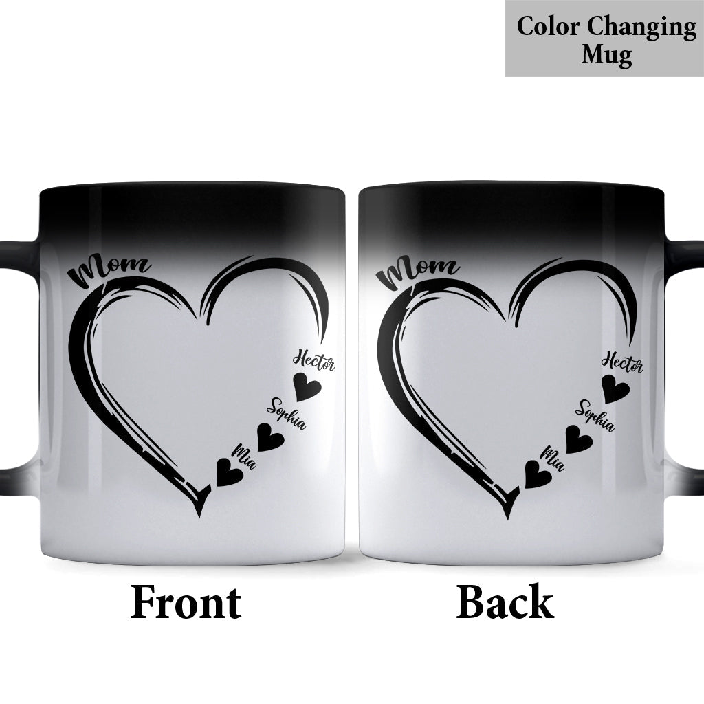 Mom Love You - Personalized Mother Mug