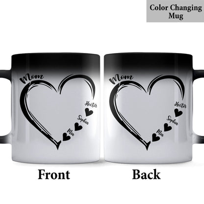 Mom Love You - Personalized Mother Mug