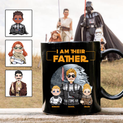 I Am Their Father - Personalized The Force Mug