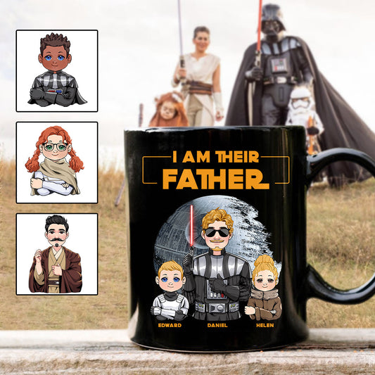 I Am Their Father - Personalized The Force Mug