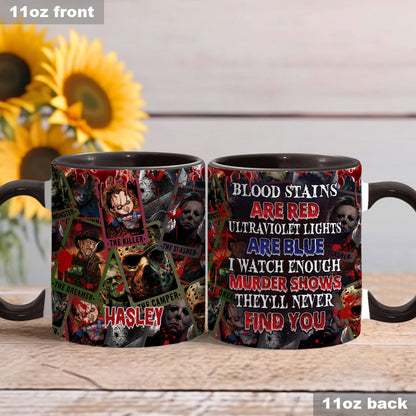 True Crime Mug - Personalized Accent Mug