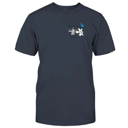 Memorial Butterfly Dragonfly Heaven Feather - Personalized Memorial Embroidered T-shirt