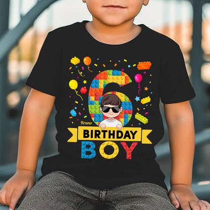 Birthday Boy Birthday Girl - Personalized Family T-shirt And Hoodie