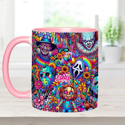 Colorful Horror - Personalized Accent Mug
