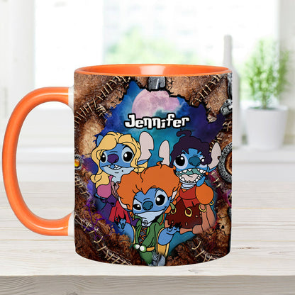 Just A Bunch Of Hocus Pocus - Personalized Ohana Accent Mug