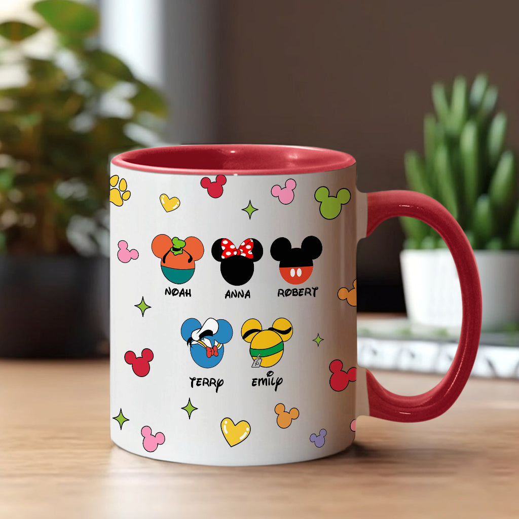 Best Dad Ever - Personalized Father Accent Mug