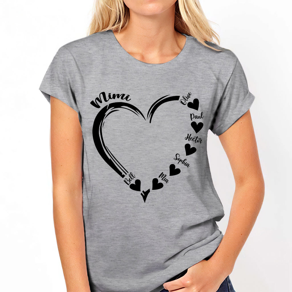 Mom Love You - Personalized Mother T-shirt And Hoodie