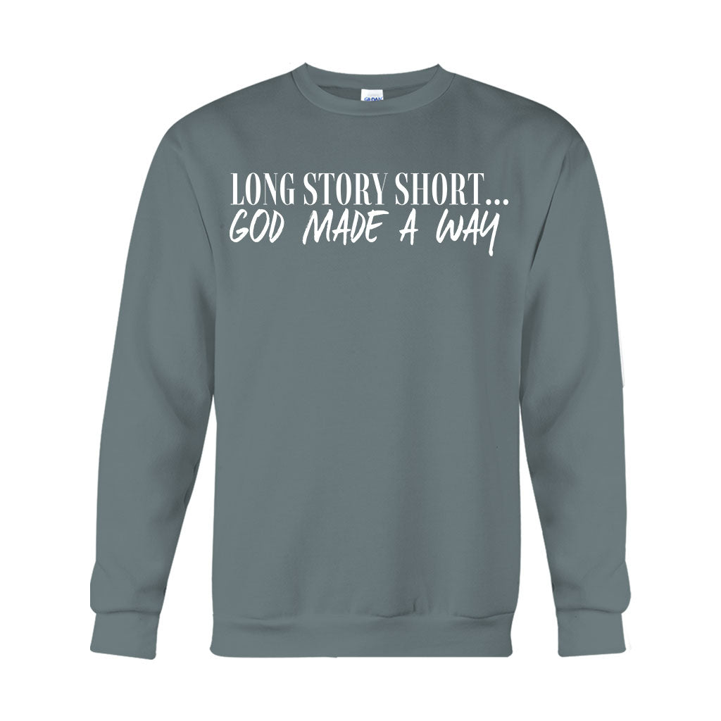 God Made A Way - Christian T-shirt And Hoodie