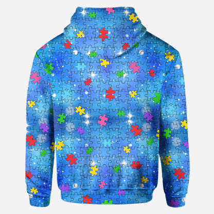 Mama Bear Autism Awareness Hoodie and Leggings