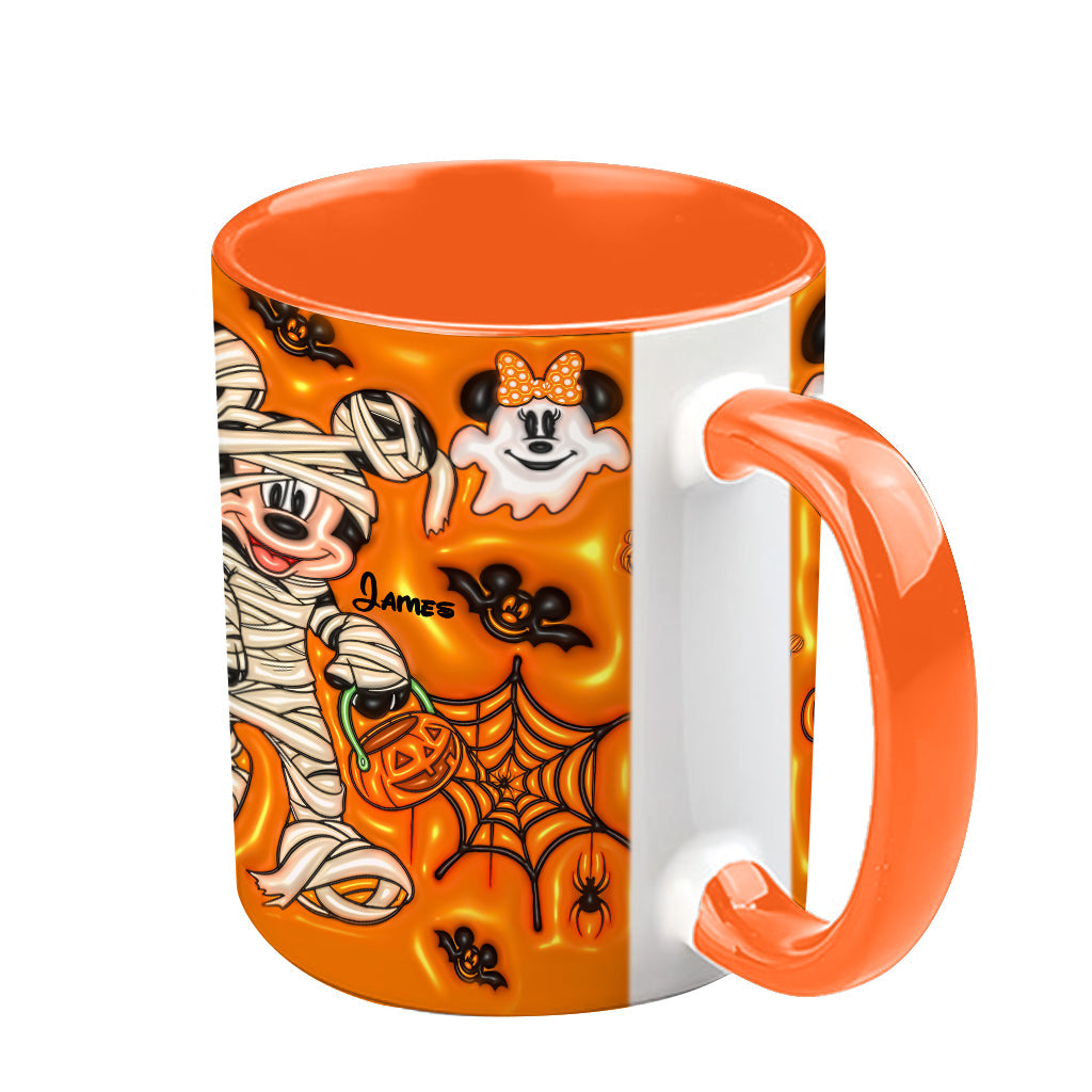 Happy Halloween - Personalized Mouse Accent Mug