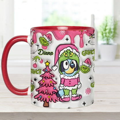 Merry Christmas - Personalized Accent Mug