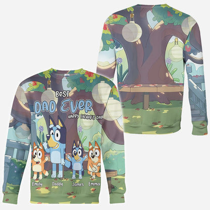 Best Dad Ever - Personalized All Over Shirt