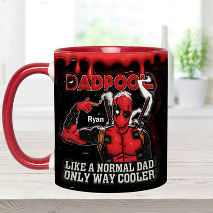 Dadpool Personalized Mug - Personalized The Psychopath Accent Mug