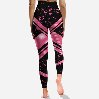 In October We Wear Pink Breast Cancer Awareness Hoodie and Leggings
