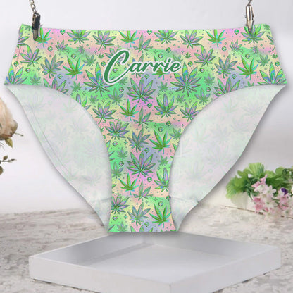 Just Hit It - Personalized Weed Women's Briefs