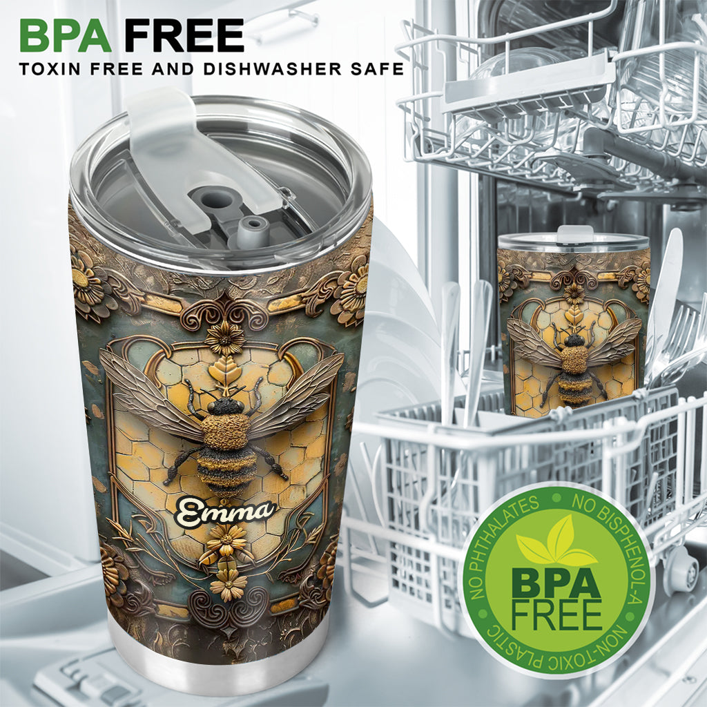 Love Bees - Personalized Bee Tumbler