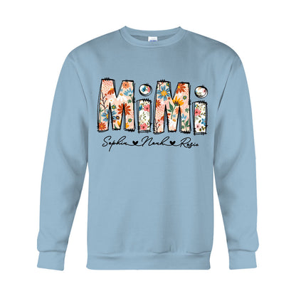 Best Grandma Ever - Personalized Grandma T-shirt And Hoodie