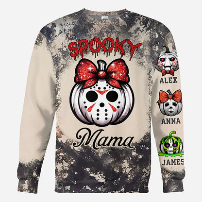 Spooky Mama - Personalized Mother All Over Shirt