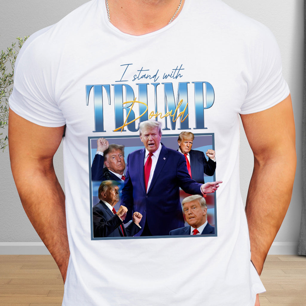 I Stand With Trump - T-shirt And Hoodie