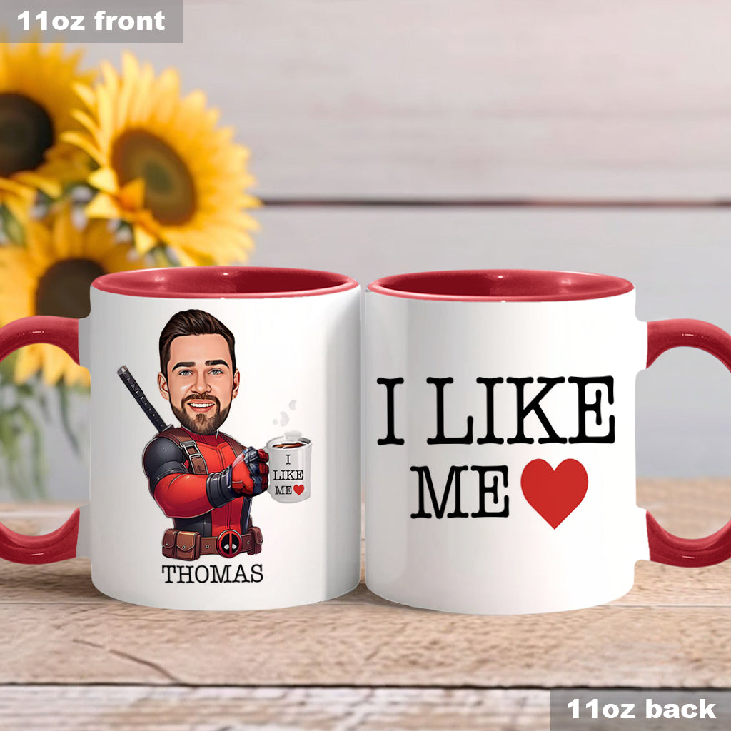 I Like Me - Personalized The Psychopath Accent Mug