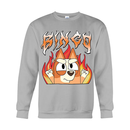 Fire Metal Rock - Mouse T-shirt And Hoodie
