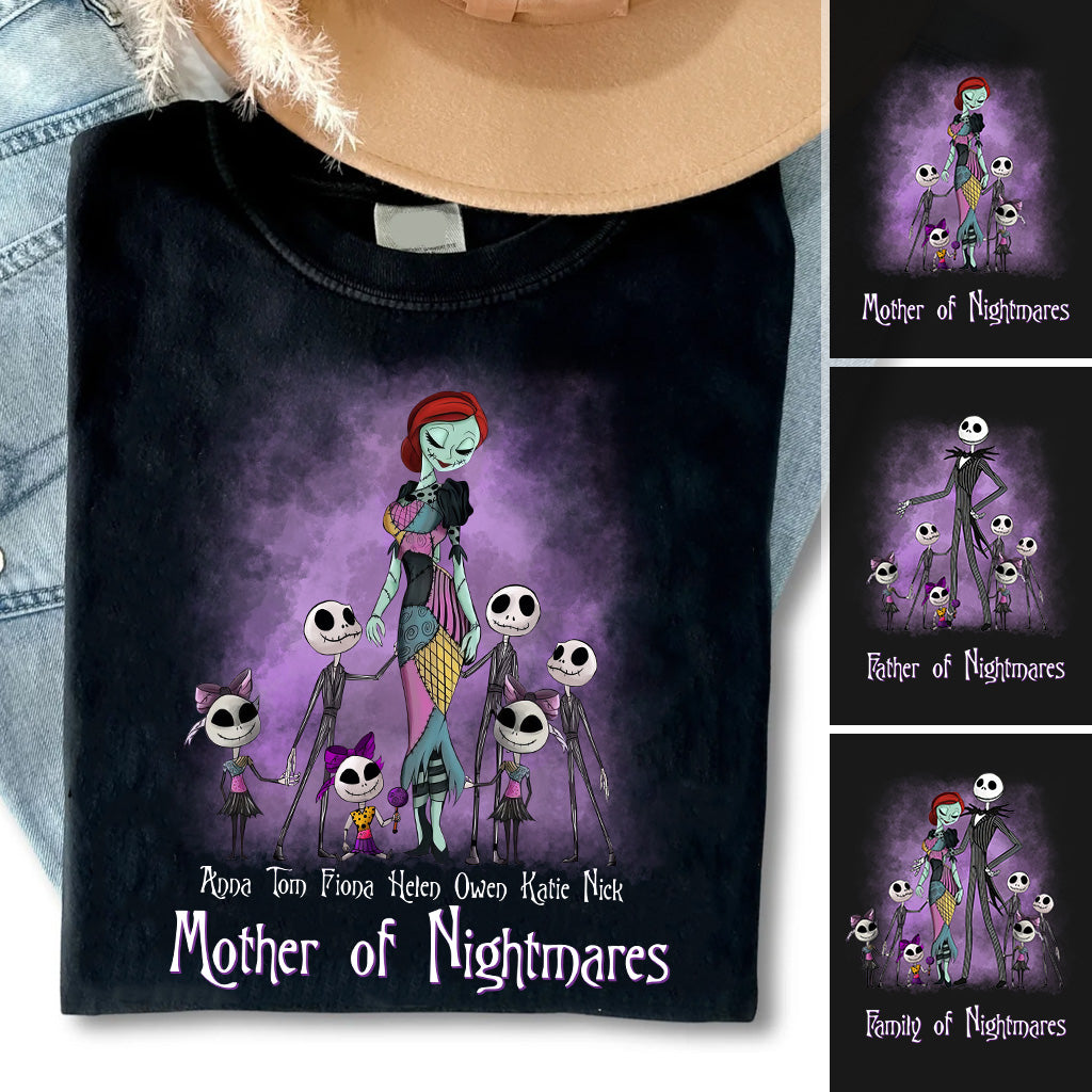 Mother Father Family Of Nightmares - Personalized Nightmare T-shirt And Hoodie