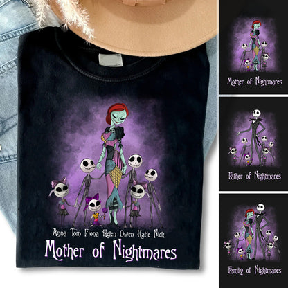 Mother Father Family Of Nightmares - Personalized Nightmare T-shirt And Hoodie