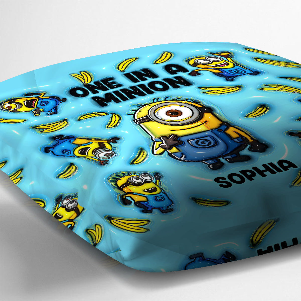 One In The Minion - Personalized Throw Pillow