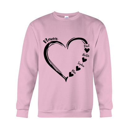 Mom Love You - Personalized Mother T-shirt And Hoodie