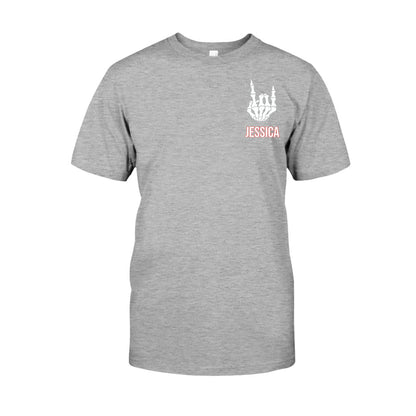 Sleep Deprived Barely Alive - Personalized Sarcasm T-shirt And Hoodie
