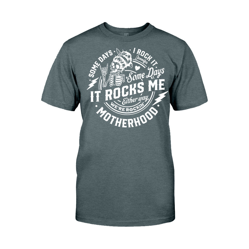 We Are Rockin' Mother Hood - Personalized Mother T-shirt And Hoodie