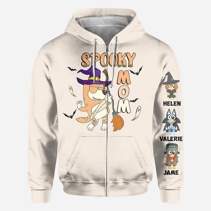 Spooky Mom - Personalized Mother All Over Shirt