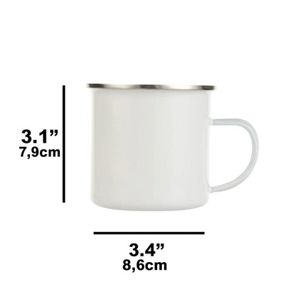 Dopest Dad Ever - Personalized Father Enamel Mug