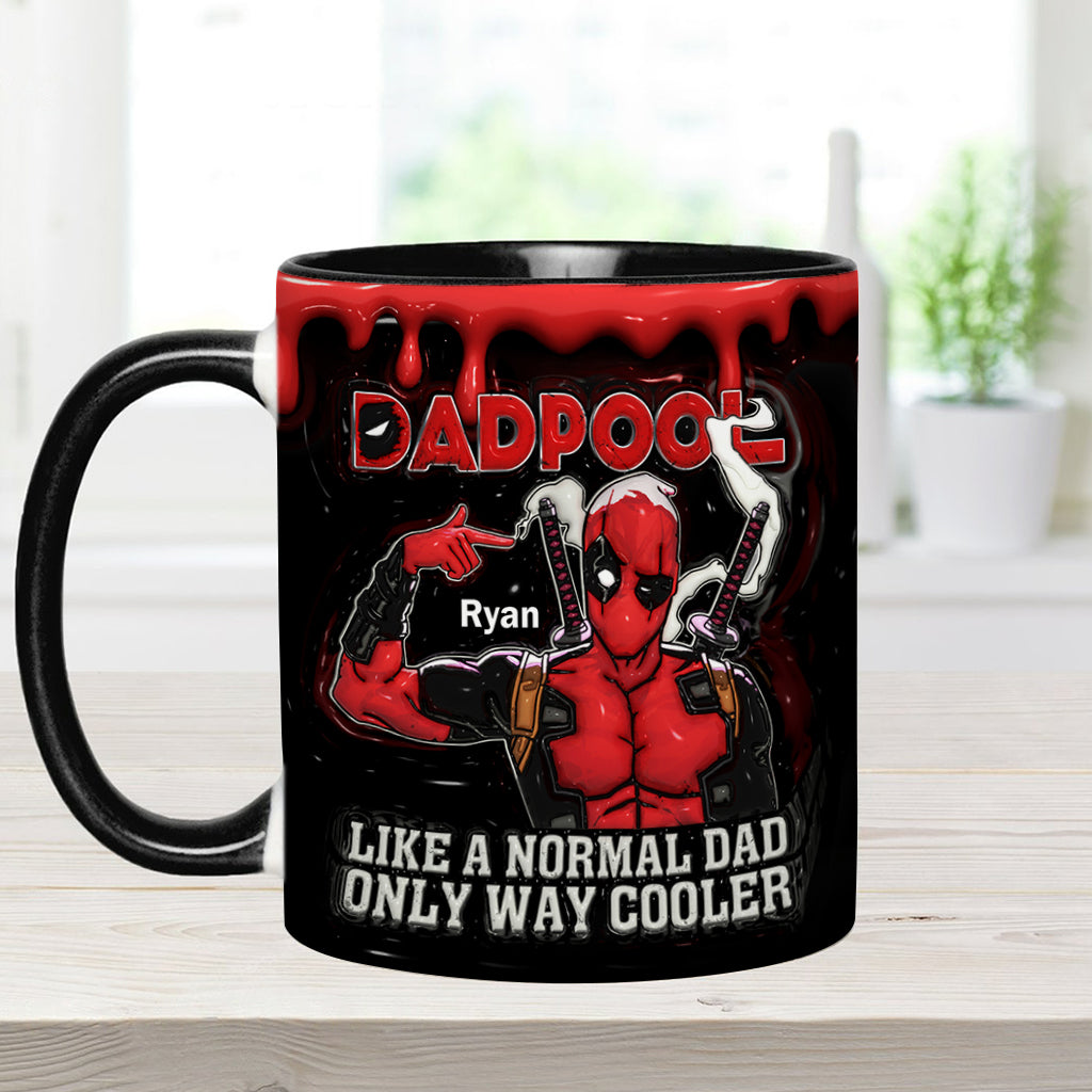 Dadpool Personalized Mug - Personalized The Psychopath Accent Mug