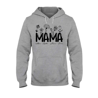 Best Mama Ever - Personalized Mother T-shirt And Hoodie