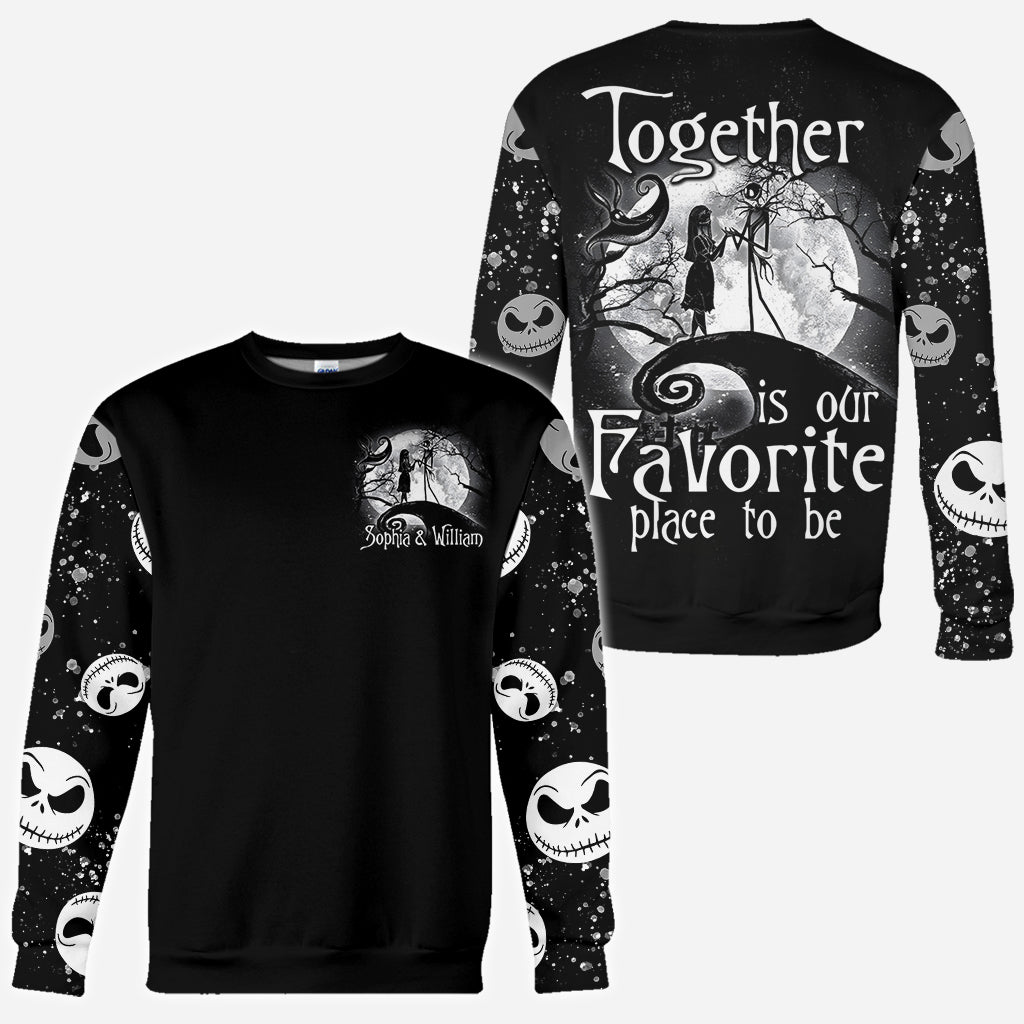 Together Since - Personalized Nightmare All Over Shirt