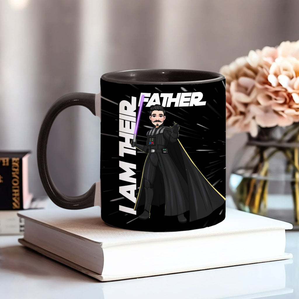 I Am Their Father - Personalized Father Accent Mug