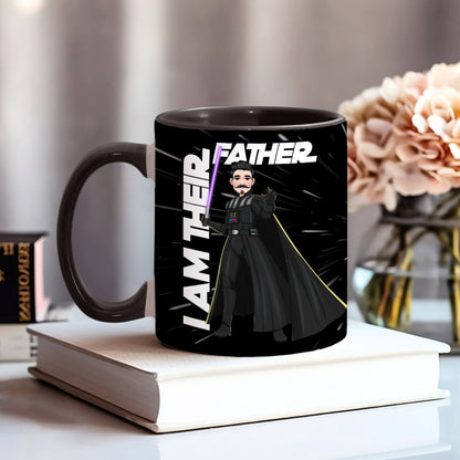 I Am Their Father - Personalized Father Accent Mug
