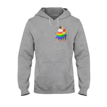 But Daddy I Love Him - Personalized LGBT Support T-shirt And Hoodie