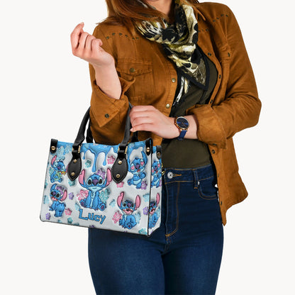 Ohana Means Family - Personalized Ohana Leather Handbag