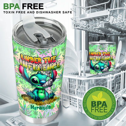 Under The Influence 420 - Personalized Weed Tumbler