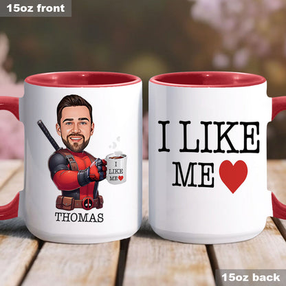 I Like Me - Personalized The Psychopath Accent Mug