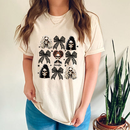 Spooky Coqquete Three Witches - Personalized Three Witches T-shirt And Hoodie