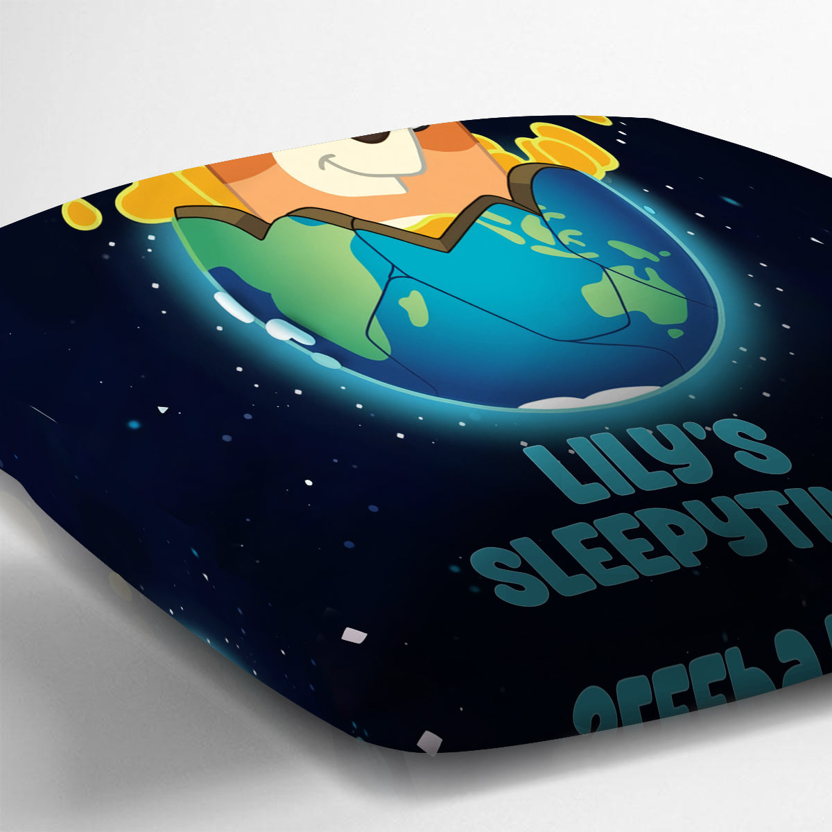 Sleepytime - Personalized Kid Throw Pillow