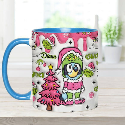Merry Christmas - Personalized Accent Mug